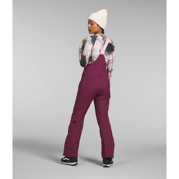 The North Face Women's Freedom Insulated Snow Bib Boysenberry LARGE Regular $275 - Picture 4 of 7